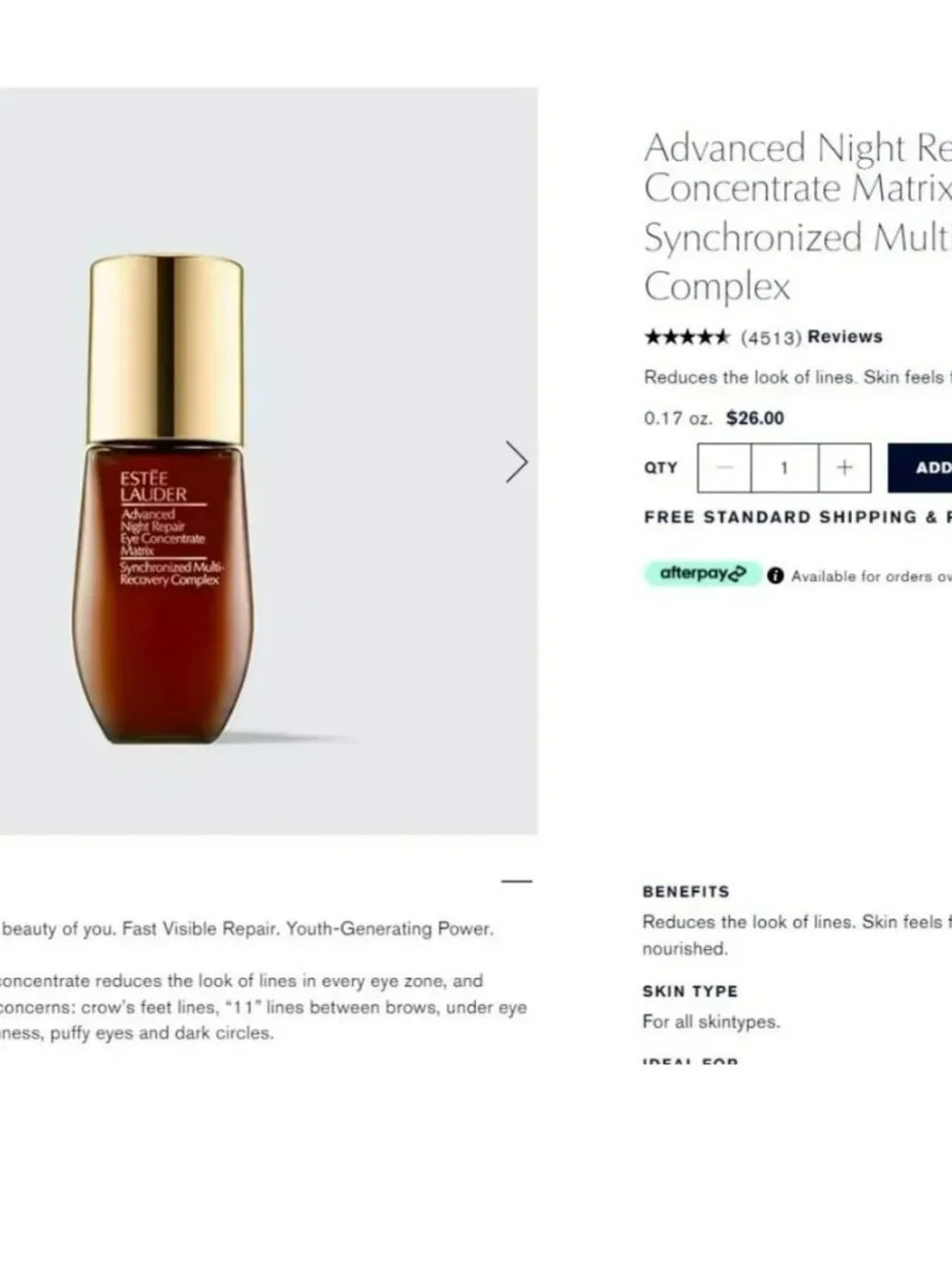 Estee Lauder Advanced Night Repair Eye Concentrate Matrix x3 Bundle BEW